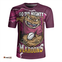 Queensland Maroons QLD Rampage Cane Toad Edition Rugby Jersey
