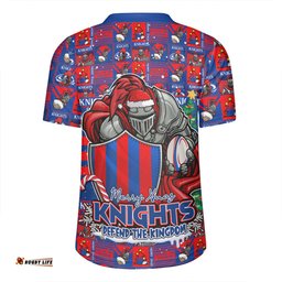 Newcastle Knights Merry Ugly Christmas Comic Style Rugby Jersey