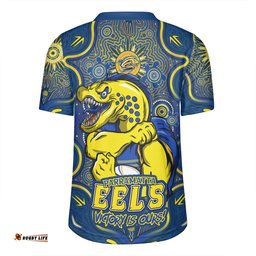Parramatta Eels Aboriginal Pattern Inspired Victory Is Ours Rugby Jersey