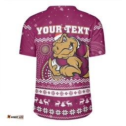 Queensland Cane Toads Christmas Custom Ugly Xmas And Aboriginal Patterns For Die Hard Fan Rugby Jersey