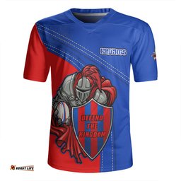 Newcastle Knights Custom Team Of Us Die Hard Fan Supporters Rugby Jersey