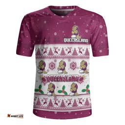 Queensland Cane Toads Christmas Custom Special Ugly Christmas Rugby Jersey