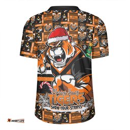 Wests Tigers Merry Ugly Christmas Comic Style Rugby Jersey
