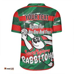 South Sydney Rabbitohs Happy Australia Day We Are One And Free Rugby Jersey