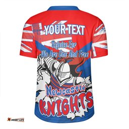 Newcastle Knights Happy Australia Day We Are One And Free Rugby Jersey