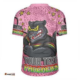 Penrith Panthers Custom Team With Dot And Star Patterns For Tough Fan Rugby Jersey