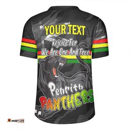 Penrith Panthers Happy Australia Day We Are One And Free Rugby Jersey