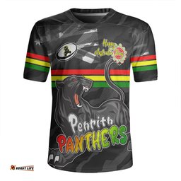 Penrith Panthers Happy Australia Day We Are One And Free Rugby Jersey