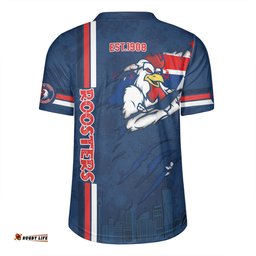 Sydney Roosters Happy Australia Day Flag Scratch Style Rugby Jersey