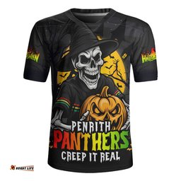 Penrith Panthers Dark Moon Rugby Halloween Battle Edition Rugby Jersey