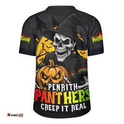 Penrith Panthers Dark Moon Rugby Halloween Battle Edition Rugby Jersey