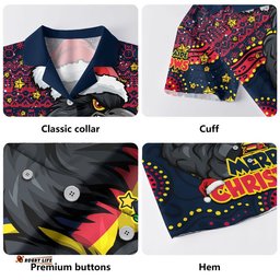 RugbyLife Shop Adelaide Crows Hawaiian Shirt Ugly Christmas Knit Patterns Vintage Jersey