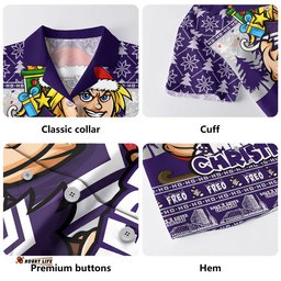 RugbyLife Shop Fremantle Hawaiian Shirt Festive Holiday Merry Christmas Vibe