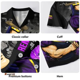 RugbyLife Shop Melbourne Storm Hawaiian Shirt Anzac Day Purple Poppy And Animals That Served