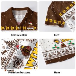 RugbyLife Shop Hawthorn Hawaiian Shirt Special Ugly Christmas Holiday Footy Fans
