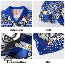 RugbyLife Shop North Melbourne Hawaiian Shirt Ugly Christmas Knit Patterns Vintage Jersey