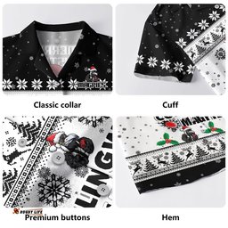 RugbyLife Shop Collingwood Hawaiian Shirt Special Ugly Christmas Holiday Footy Fans