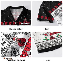 RugbyLife Shop Essendon Hawaiian Shirt Special Ugly Christmas Holiday Footy Fans
