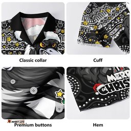 RugbyLife Shop Collingwood Hawaiian Shirt Ugly Christmas Knit Patterns Vintage Jersey