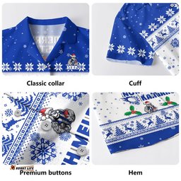 RugbyLife Shop North Melbourne Hawaiian Shirt Special Ugly Christmas Holiday Footy Fans