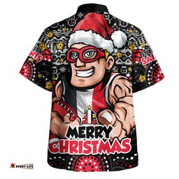 RugbyLife Shop St Kilda Hawaiian Shirt Ugly Christmas Knit Patterns Vintage Jersey