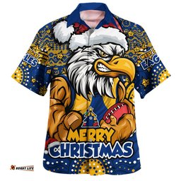 RugbyLife Shop West Coast Eagles Hawaiian Shirt Ugly Christmas Knit Patterns Vintage Jersey