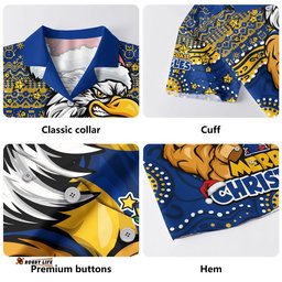 RugbyLife Shop West Coast Eagles Hawaiian Shirt Ugly Christmas Knit Patterns Vintage Jersey