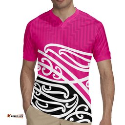 All Pink New Zealand Kowhai Ngutukak Rugby Jersey LT9