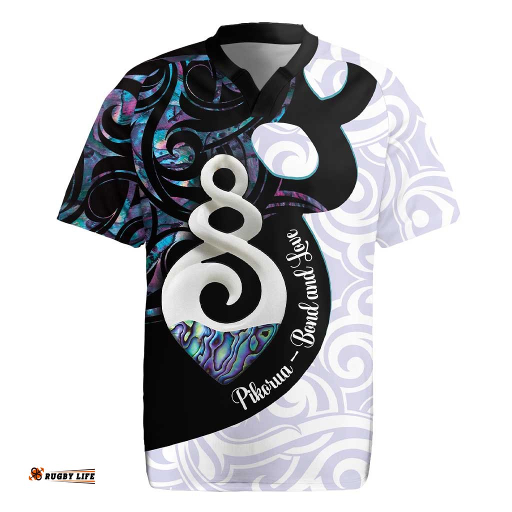 Aotearoa Pikorua Rugby Jersey NZ Twist - Bond And Love LT14