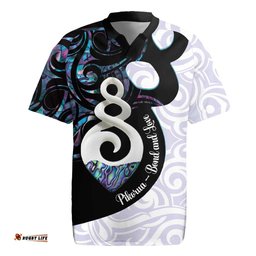 Aotearoa Pikorua Rugby Jersey NZ Twist - Bond And Love LT14