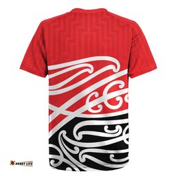 All Red New Zealand Kowhai Ngutukak Rugby Jersey LT9
