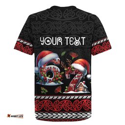 Aotearoa Six Seven Personalized Rugby Jersey New Zealand Funny Christmas LT9