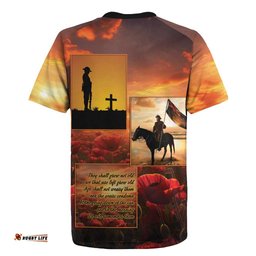 ANZAC Day Film Reel Lest We Forget Rugby Jersey Australia NZ Memorial LT9