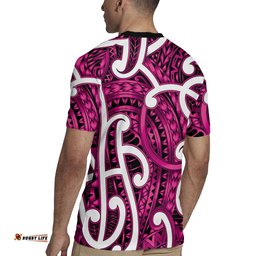 Aotearoa Maori Kowhaiwhai Rugby Jersey Mawhero Puhoro and Patiki LT9