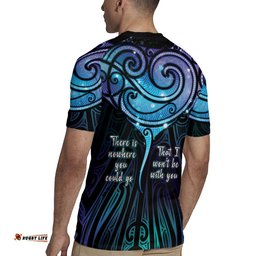 Aotearoa Maori Te Whai Rahi Rugby Jersey Tala - Nowhere You Could Go That I Won't Be With You LT7