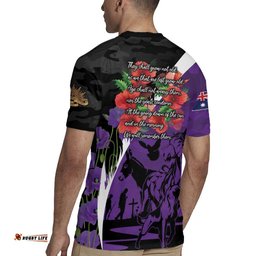 Australia ANZAC Day Rugby Jersey Animals of War - Lest We Forget LT7