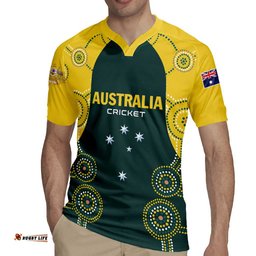 Custom Australia Cricket Rugby Jersey Aussies Champions LT01