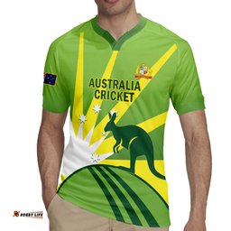 Custom Australia Cricket Rugby Jersey Go Champions Aussies LT14