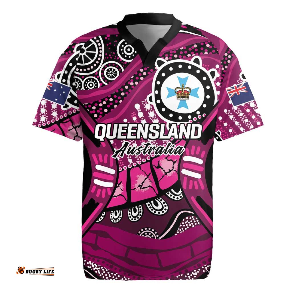 Australia Queensland Audax at Fidelis Rugby Jersey LT9