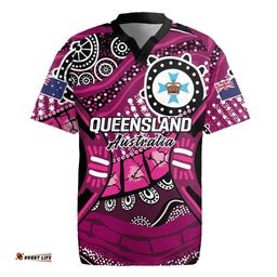 Australia Queensland Audax at Fidelis Rugby Jersey LT9