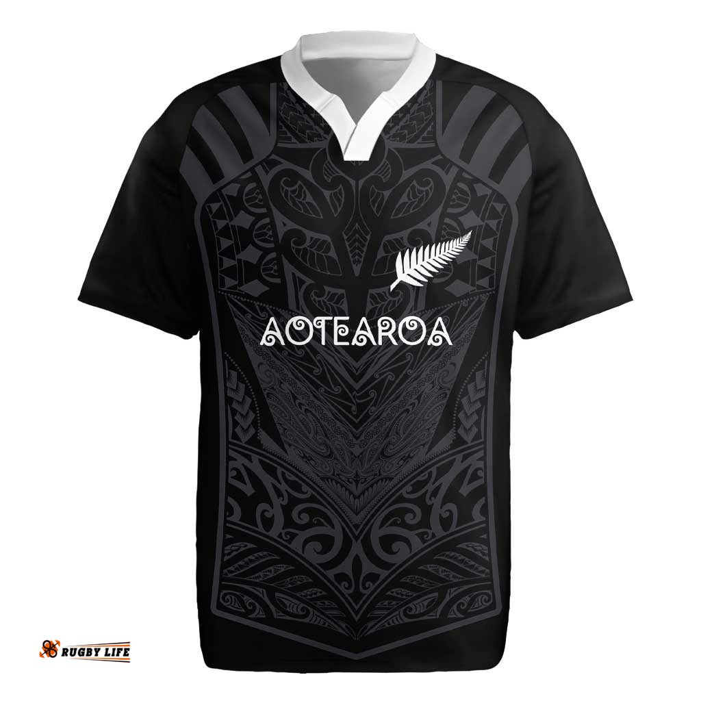 Custom Aotearoa Rugby Rugby Jersey The Blacks-Sporty T90 Style LT03