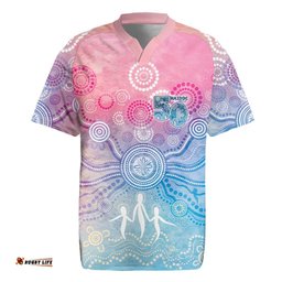 Australia NAIDOC Week 2026 50 Years Deadly Rugby Jersey Celestial Glows LT7