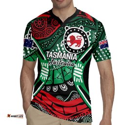 Australia Tasmania State Rugby Jersey Ubertas et Fidelitas LT9
