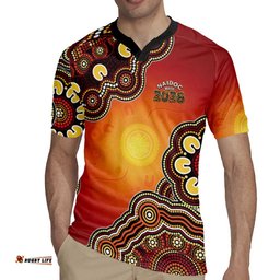 Australia Indigenous NAIDOC Week 2026 Rugby Jersey 50 Years Of Deadly LT05