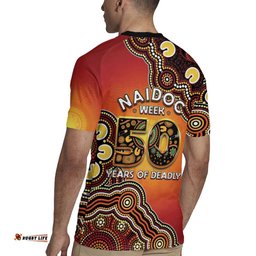 Australia Indigenous NAIDOC Week 2026 Rugby Jersey 50 Years Of Deadly LT05
