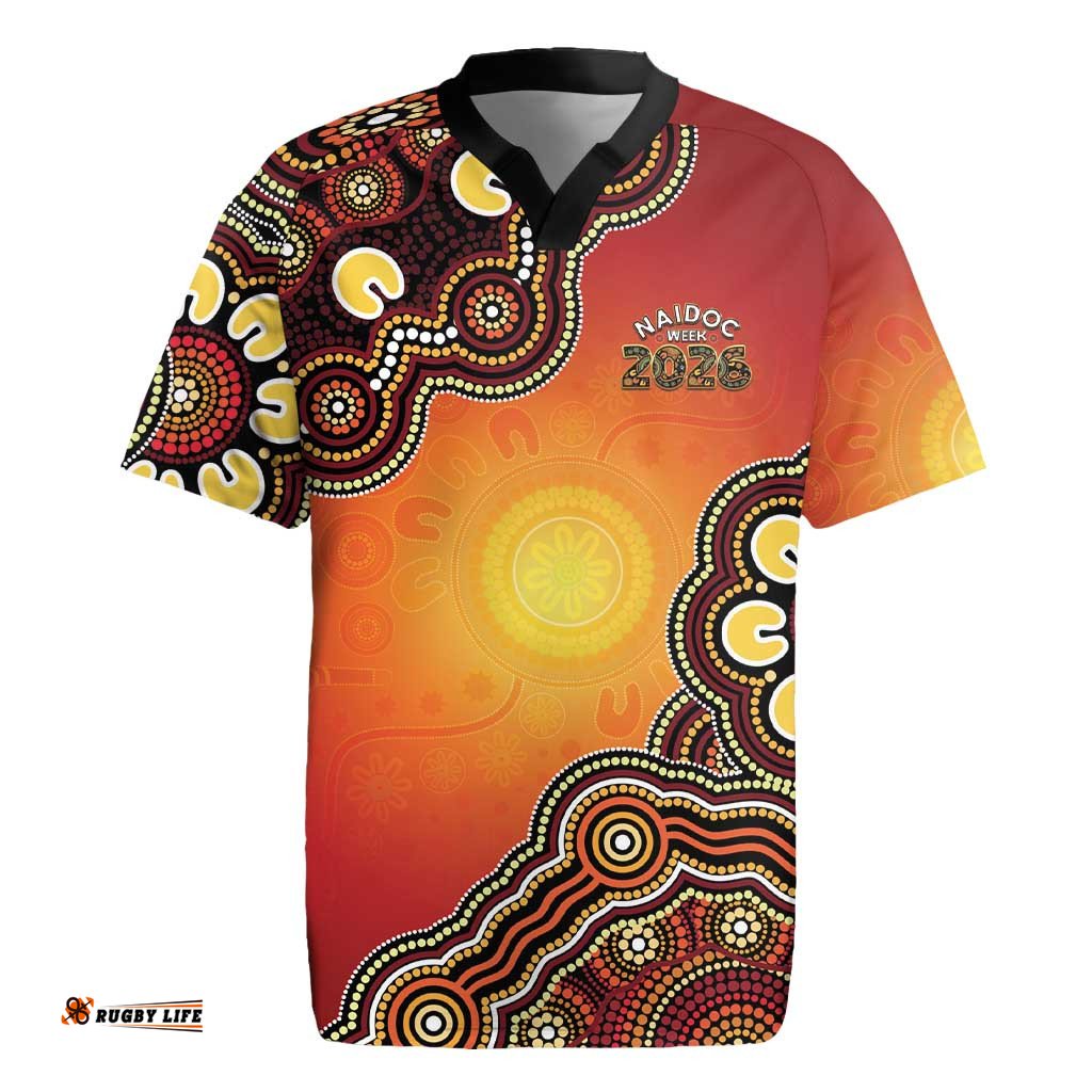 Australia Indigenous NAIDOC Week 2026 Rugby Jersey 50 Years Of Deadly LT05