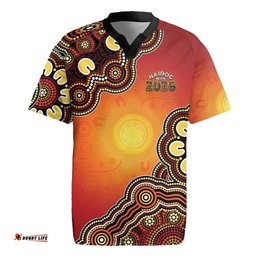 Australia Indigenous NAIDOC Week 2026 Rugby Jersey 50 Years Of Deadly LT05