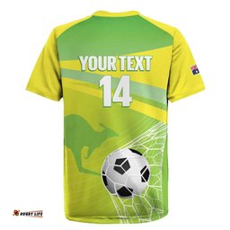 Custom Australia Soccer 2026 Rugby Jersey Come On Matildas LT14