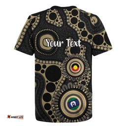 Collingwood NAIDOC Week 2026 Personalised Rugby Jersey 50 Years of Deadly Aboriginal Art LT14