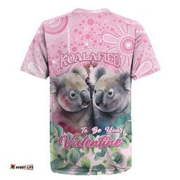 Australia Koala Valentine's Day Rugby Jersey Koalified To Be Your Valentine LT14